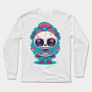 Skeleton Xmas Long Sleeve T-Shirt